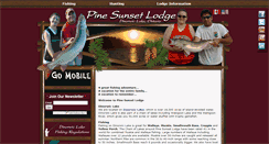 Desktop Screenshot of pinesunsetlodge.com